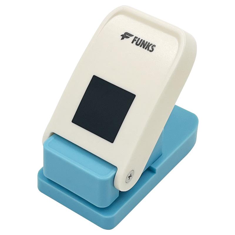 FUNKS クラフトパンチ 正方形 1インチ 穴あけパンチ スクエア 25mm