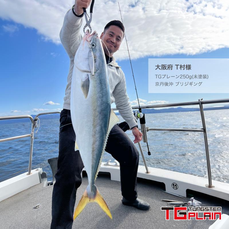 FUNKS TGプレーン 40g 5個 タングステン ジグ 未塗装 メタルジグ 無垢