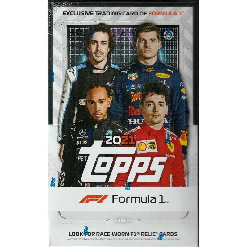 2021 TOPPS FORMULA 1 HOBBY シュリンク付き未開封ボックス : トレカ