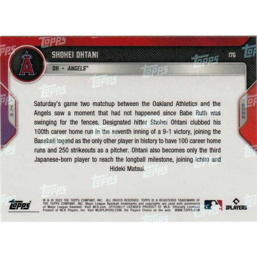 大谷翔平 TOPPS NOW #176 8888枚限定 2022 : トレカショップ