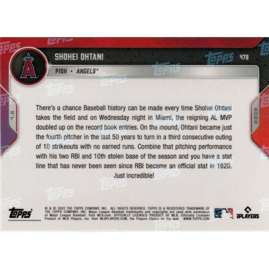 大谷翔平 TOPPS NOW #478 2022 : トレカショップ ファンクス - 通販