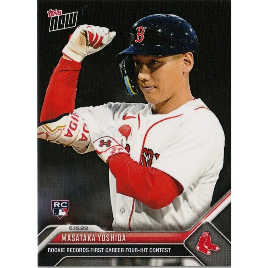 吉田正尚 ルーキーカード TOPPS NOW #449 2305枚限定 2023 : トレカ 