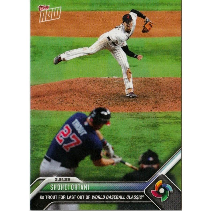 TOPPS NOW WBC71 42273枚限定 大谷翔平(vsトラウト) ワールド・ベースボール・クラシック 2023WBC71トレカ