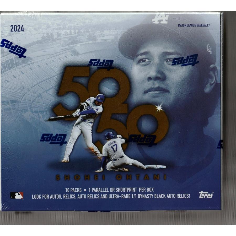 2024 Topps 50/50: Shohei Ohtani 大谷翔平 シュリンク付き未 2024 Topps 50/50: Shohei Ohtani 大谷翔平 シュリンク付き未