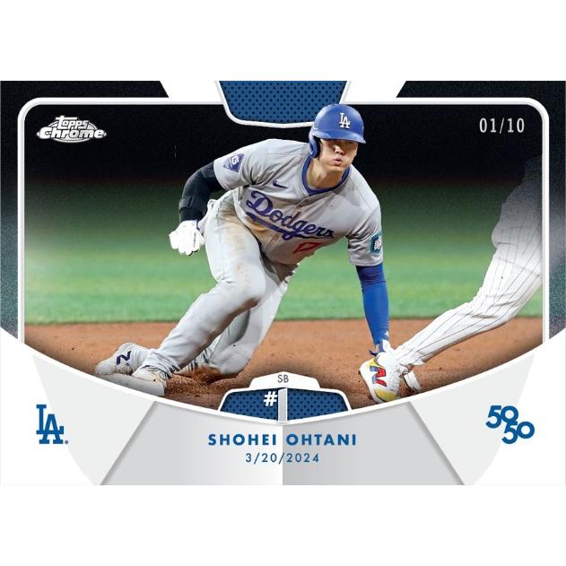 2024 Topps 50/50: Shohei Ohtani 大谷翔平 シュリンク付き未 2024 Topps 50/50: Shohei Ohtani 大谷翔平 シュリンク付き未