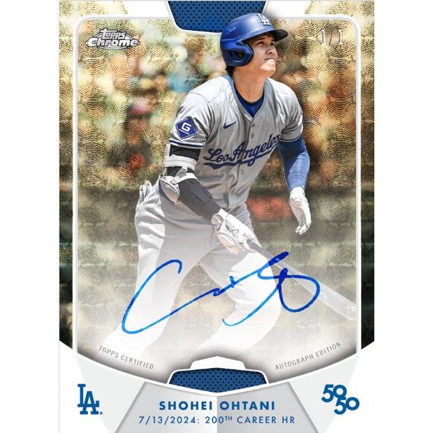 2024 Topps 50/50: Shohei Ohtani 大谷翔平 シュリンク付き未 2024 Topps 50/50: Shohei Ohtani 大谷翔平 シュリンク付き未