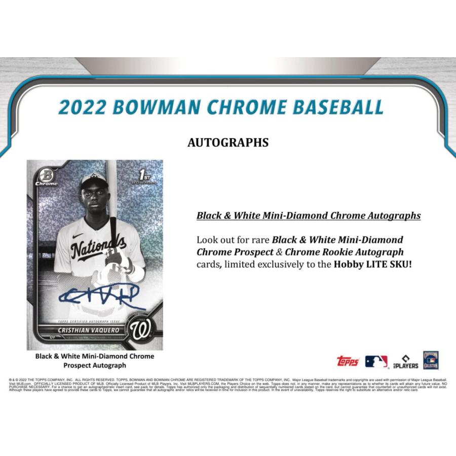 MLB 2022 TOPPS BOWMAN CHROME BASEBALL LITE HOBBY シュリンク付き未 