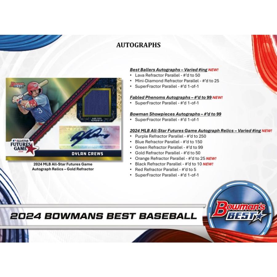 MLB 2024 TOPPS BOWMAN'S BEST BASEBALL HOBBY シュリンク付き未 MLB 2024 TOPPS BOWMAN'S BEST BASEBALL HOBBY シュリンク付き未