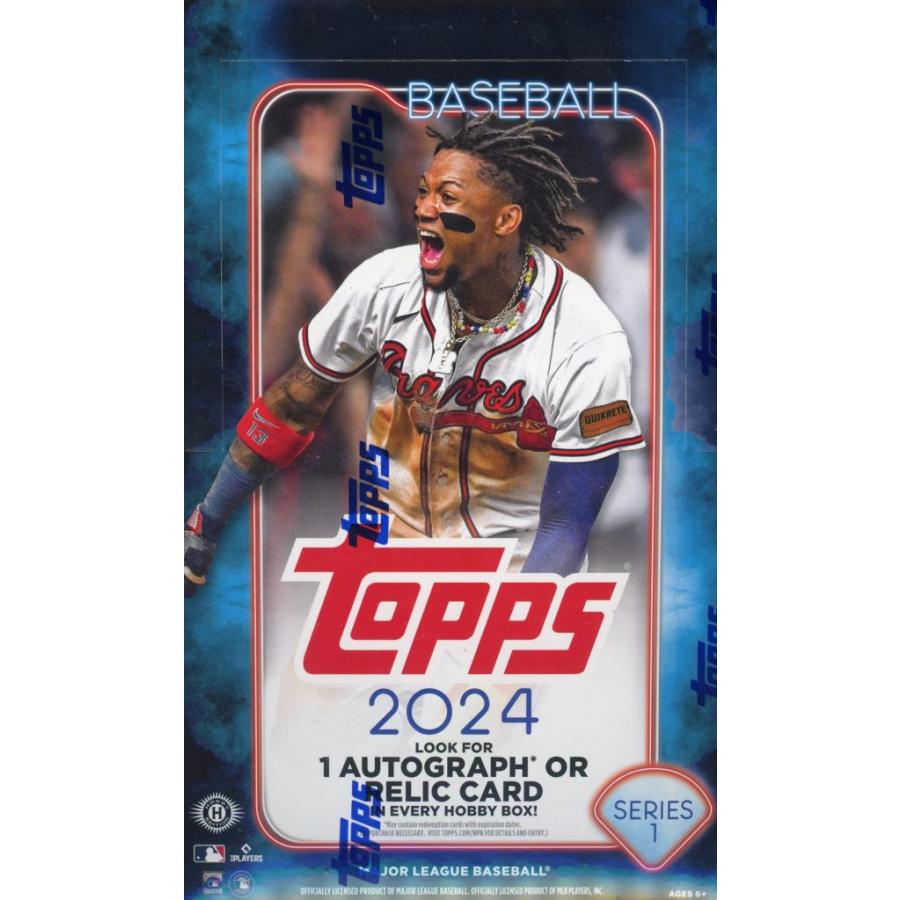 MLB 2024 TOPPS SERIES 1 HOBBY シュリンク付き未開封ボックス 