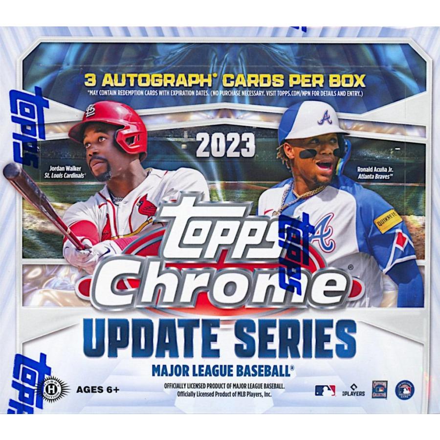 MLB 2023 TOPPS CHROME UPDATES JUMBO シュリンク付き未開封ボックス