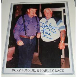 ハーリーレイス直筆サイン ハーリー・レイス公式直筆サインプロレスカード