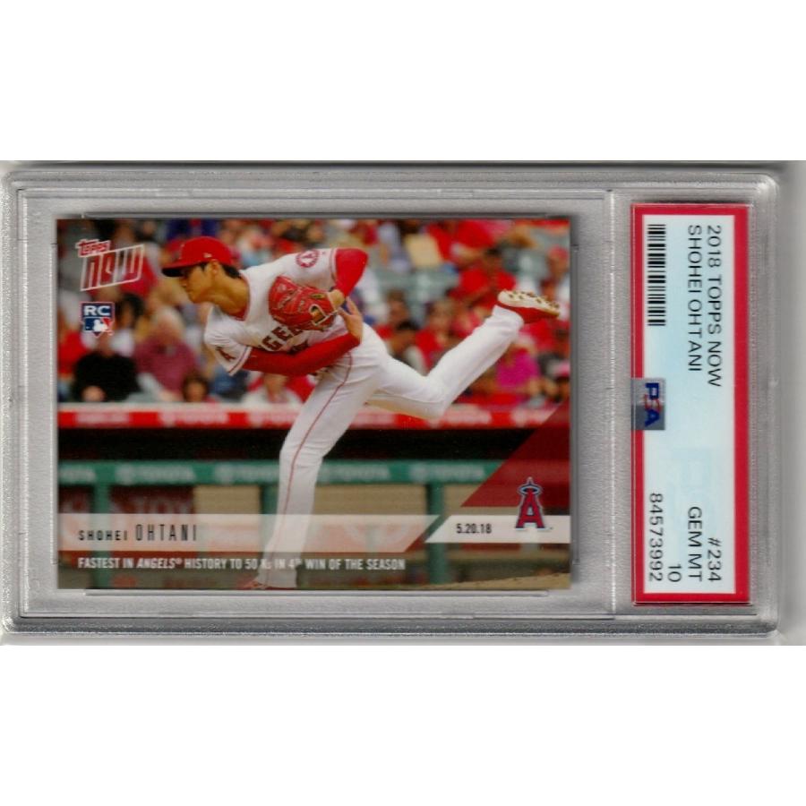 PSA10 2018 Topps Now 大谷翔平 RC ルーキー カード TOPPS NOW GEM MINT PSA10 大谷翔平ルーキーカード #234 エンゼルス