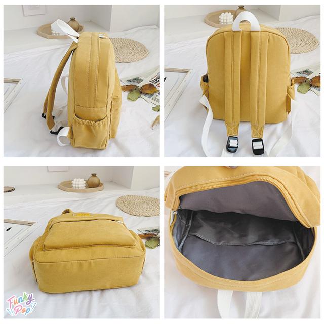 キッズ パステルカラー リュックサック 子供 キッズ ジュニア 赤ちゃん ベビー バックパック デイパック バッグ かばん 韓国子供服 Fu 0102 ファンキーポップ 通販 Yahoo ショッピング