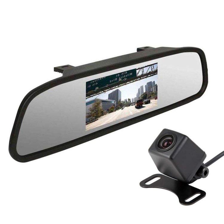 4.3インチ車載液晶モニター＋バックカメラセット 大人気バックカメラ
