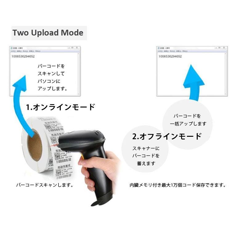 ワイヤレスバーコードリーダー 充電式 無線タイプ iPhone/iPad/Andriod