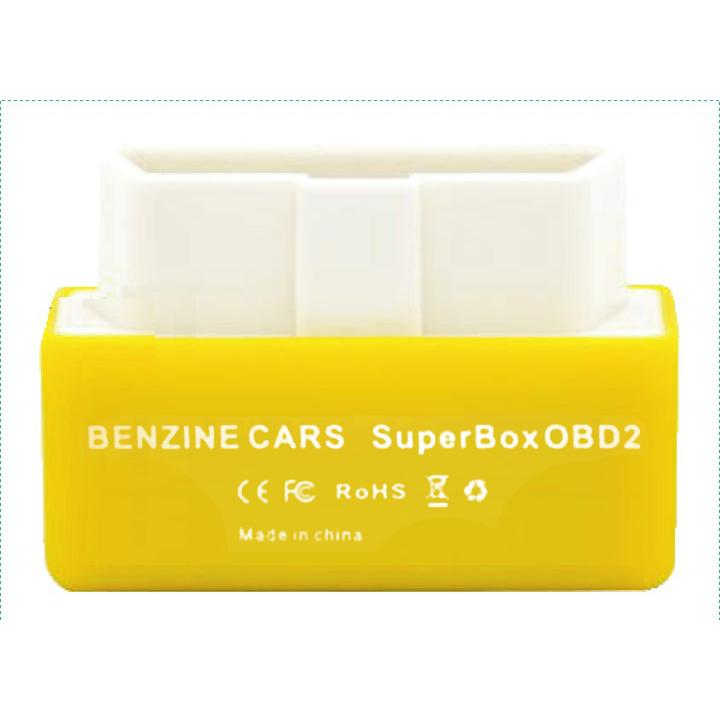 SBOXYYELobd2 NitroOBD2 + EcoOBD2 合体 ガソリン車の燃費改善+パワーアップ 欧米人気アイテム for Benzine cars エンジン性能を全体的にアップ SBOXYYEL｜funlife