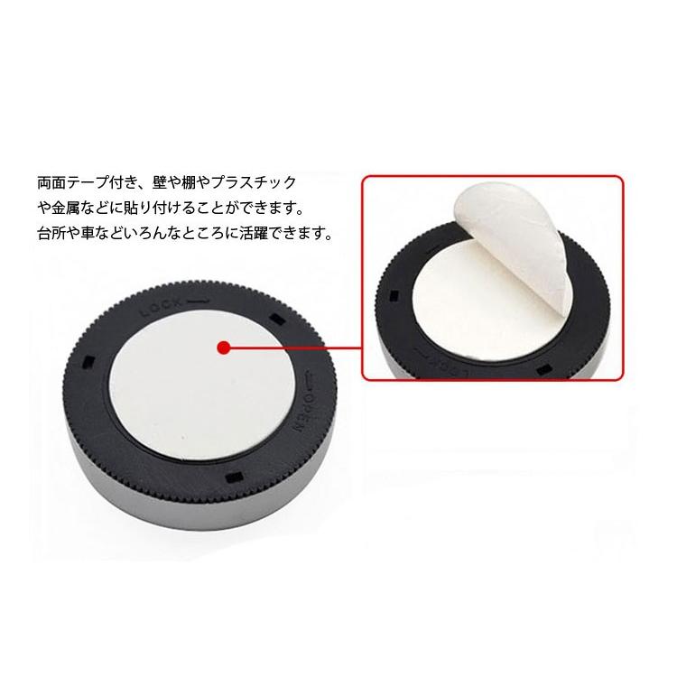 タッチライトどこでも使える 軽くワンプッシュするだけでON/OFF電池式