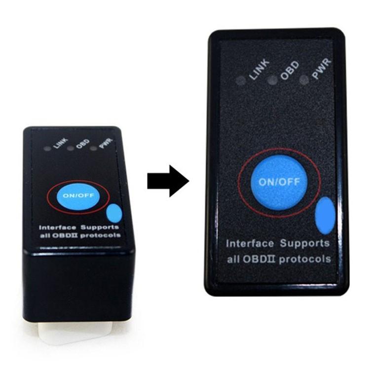 OBD2Miniスキャンツール ELM327 スイッチ制御可能タイプ for Android