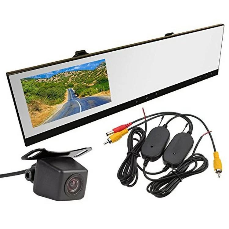 ワイヤレスキット+バックカメラ+4.3インチルームミラードライブ