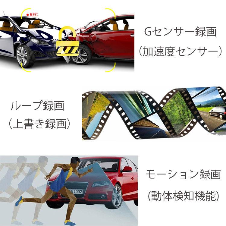 12/24V車対応 大型車向けドライブレコーダー 7インチモニター 暗視