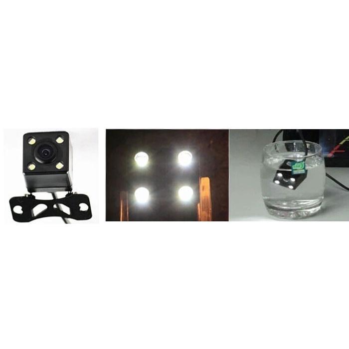 5インチフリップアップモニターとバックカメラとワイヤレス配線キット