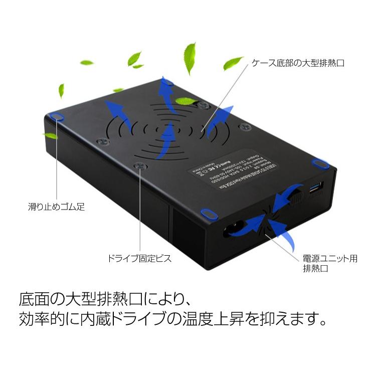 1082円 【翌日発送可能】 HDDハードドライブケース Macサポート 3.5イン適用 HDDケース 旅行 会議 出張