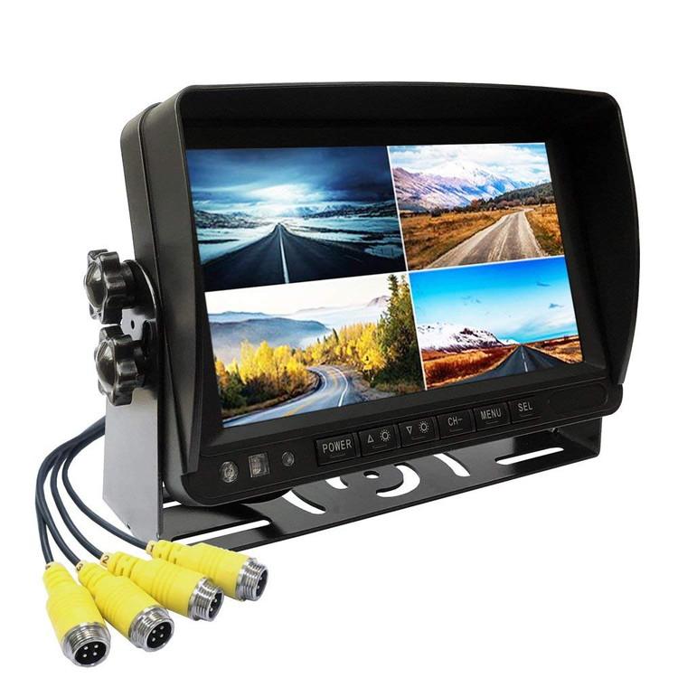 12/24V トラック対応 ドライブレコーダ 4PIN 7インチ 遮光式