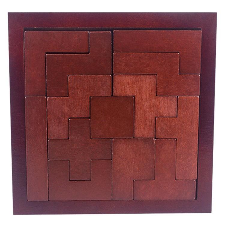 木製パズル 木のおもちゃ 知育 大人も楽しめる 木箱付き 脳トレ コンパクト 知育玩具 暇つぶし 認知症予防 大人も子供も 木製パズル13点セット BBLO13S |  | 08