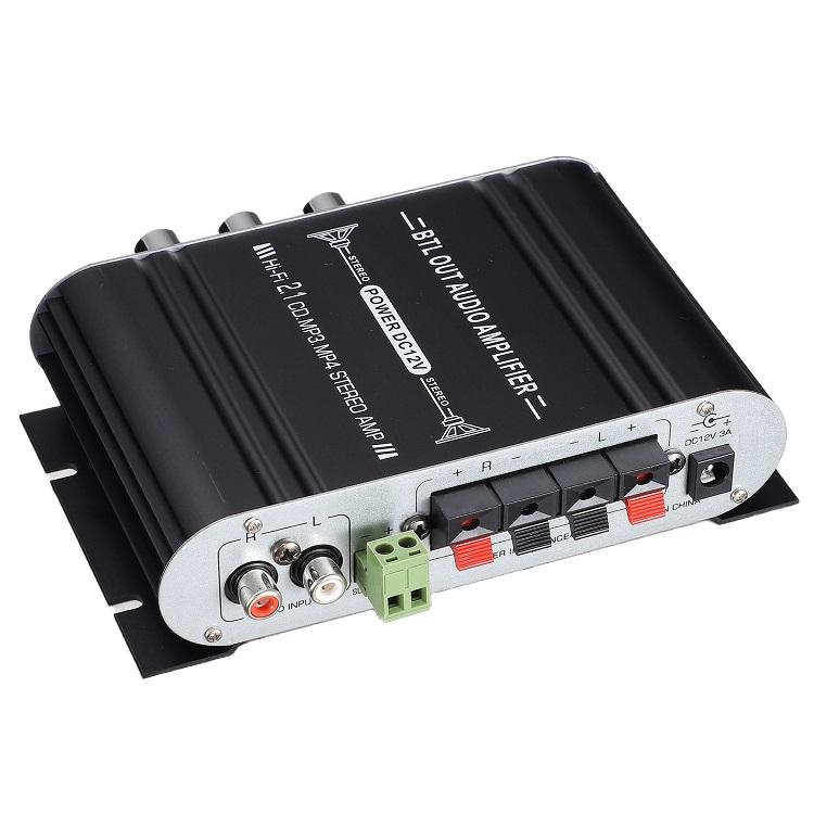 LEPY製 2.1chコンパクトオーディオアンプ 出力20W+20W+40W サブウーファ対応 Hi-Fiステレオ 2.1chパワー 高放熱アルミボディ 小型汎用アンプ ST838 LEPY製 2.1chコンパクトオーディオアンプ 出力20W+20W+40W サブウーファ対応 Hi-Fiステレオ 2.1chパワー 高放熱アルミボディ 小型汎用アンプ ST838
