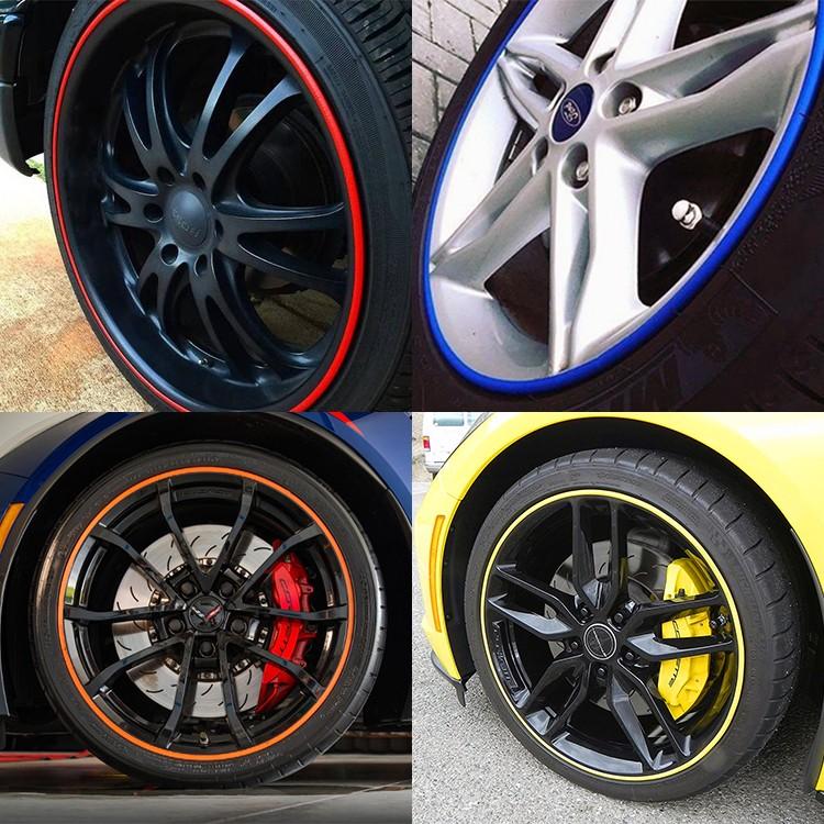 ホイール用リムプロテクター 8m 粘着テープで簡単施工 Pvc素材 ホイール保護 ガリキズ防止に リムガード バイクホイールにも 全4色 Hrl08m Org02609 ファンライフショップ 通販 Yahoo ショッピング