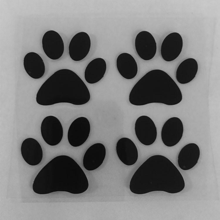 カーステッカー 肉球 猫 犬 車やバイク キズ隠し 凹み隠しに 足跡