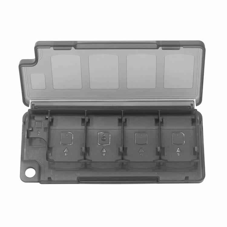 NintendoSwitch/Switch2用カードケース 8+2枠 超軽量 コンパクト 半透明 ゲームカードをほこりやキズから防御 ストラップホール カードホルダー NSCC81 |  | 04