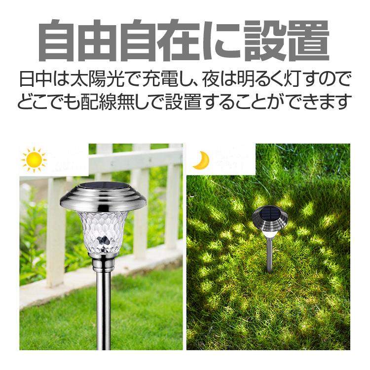 2台ソーラー充電で電気代0円❣分離式だから設置も自由自在♪❤ガーデン