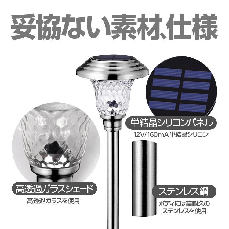 ソーラー充電 Ledガーデンライト 4個セット 太陽光充電式 配線不要 最大8時間 5000k 12lm 自動点灯 造園やガーデニングに 玄関 庭 ガレージ 光反射 Fgsled1808s4 Org031 ファンライフショップ 通販 Yahoo ショッピング