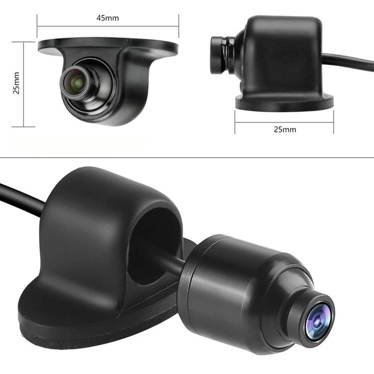 7インチ4分割モニター+車載カメラ4個セット 死角対策 4分割表示 粘着式