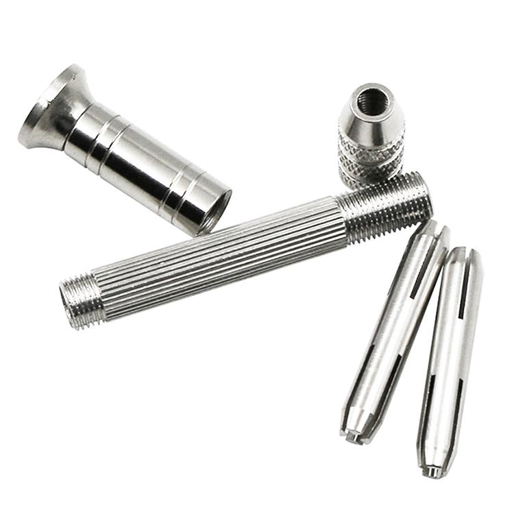 ピンバイス＋ドリル刃10本セット 0.8〜3.0mm 精密ハンドドリル ステンレス製 ドリル刃交換式 キーレスチャック 手動ドリル クラフトツールセット DIYD10S |  | 02
