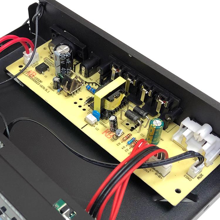 Bluetooth5.0対応 2chオーディオアンプ 30W＋30W 実効最大300W＋300W 多機能 USB/microSD Hi-Fiステレオ 電源内蔵型  小型 ACアダプター可 リモコン付 LPAK35 |  | 04