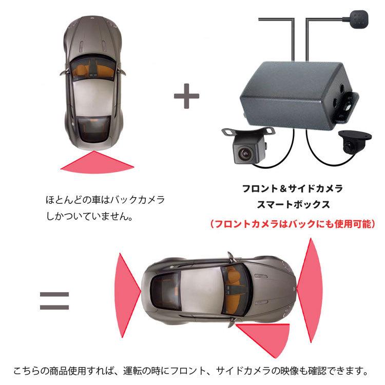 フロント バック兼用カメラ1個 サイドカメラ1個 セレクター 3点セット 車載信号切換器 死角対策 サイドとリア フロント切替に 安全運転サポート Carst211set Org ファンライフショップ 通販 Yahoo ショッピング