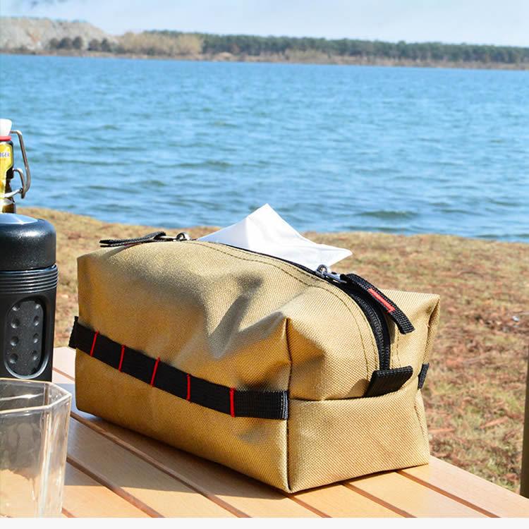 SUNDICK ティッシュボックス アウトドア キャンプ ピクニック 登山 生活防水 吊り下げ可能 ティッシュホルダー ケース カバー 持ち手付き 小物入れ SDKTSC630 |  | 03