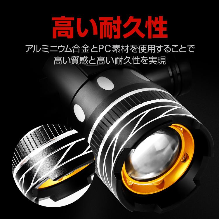 充電式ヘッドライト 自転車用LEDライト 前後セット 電池式テールライト 光量切替 高耐久アルミ合金 高輝度 取付簡単 生活防水 25.4-31.8mm TOREYK168SET |  | 04
