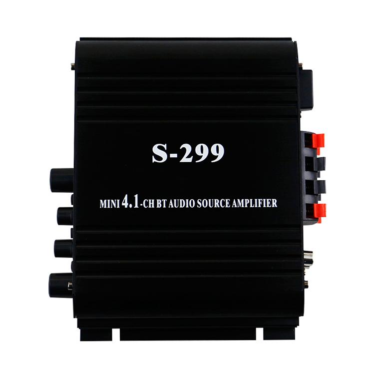 Bluetooth5.0対応 4.1chデジタルアンプ 4×40W＋RCAサブウーファー 小型アンプ USB/SDカード再生 4チャンネル Hi-Fiサウンド 12V/5Aアダプター付 LPS299 |  | 03