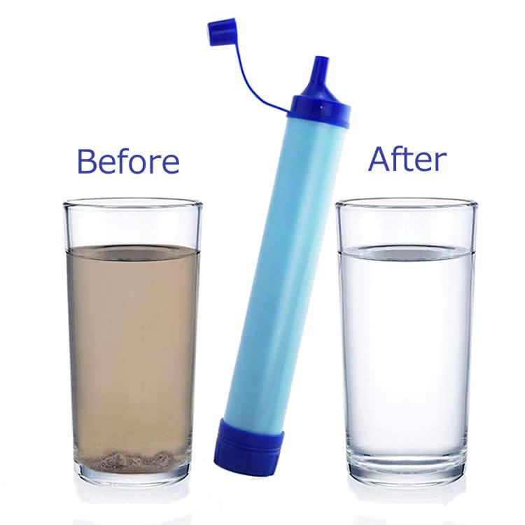 携帯浄水器 約99.9％以上除去 浄水フィルター ストロータイプ 災害用