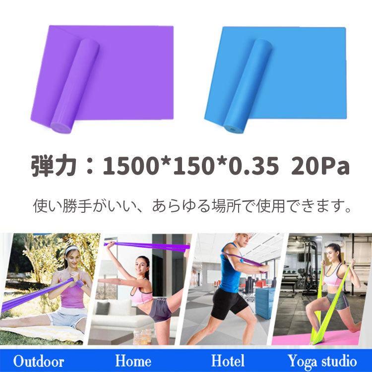 ストレッチバンド TPE素材 耐久性と弾力 エクササイズ 筋トレ