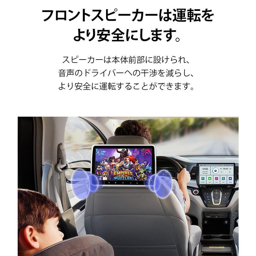 魅力的な価格 車載dvdプレーヤー ヘッドレストモニター ポータブルdvdプレーヤー 後部座席 車載モニター 10 1インチ 高画質液晶パネル Hdmi入力対応 リモコン付き Zm2607 5 Fucoa Cl