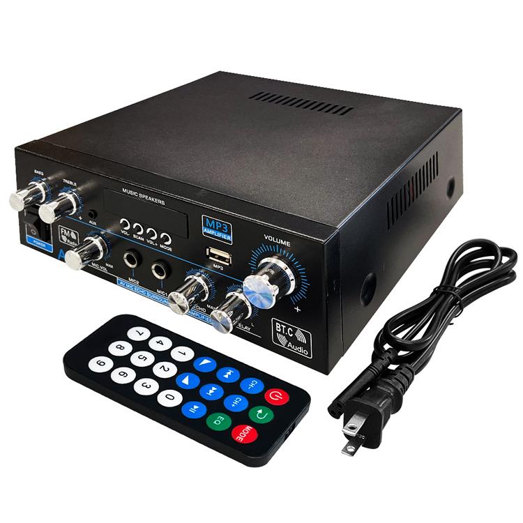 デジタルアンプ オーディオアンプ 70W+70W 最大出力600W Bluetooth5.0