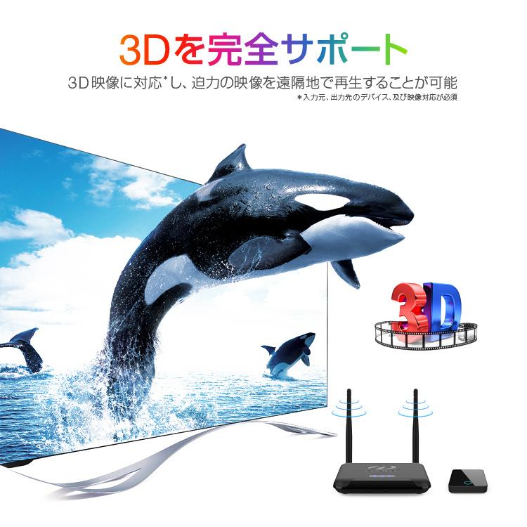 無線HDMI送受信機セット ワイヤレス転送キット ビデオトランスミッター