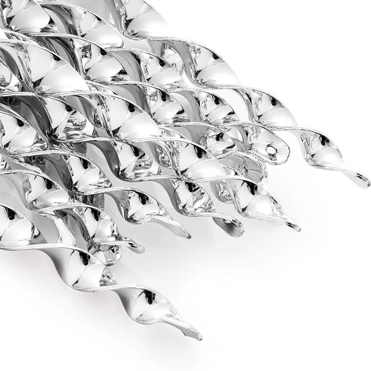 鳥よけ棒 8本セット シルバー 長さ29cm 反射光で鳥を忌避 吊り