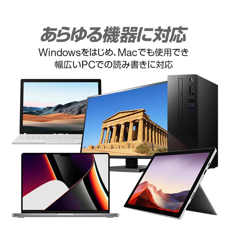 USB3.0/Type-C対応 DVDドライブ/CDドライブ USBポータブルドライブ バスパワー駆動 静音設計 外付け 読取/書込 DVD±R/DVD±RW/CD-RW  UTDVD21 |  | 03