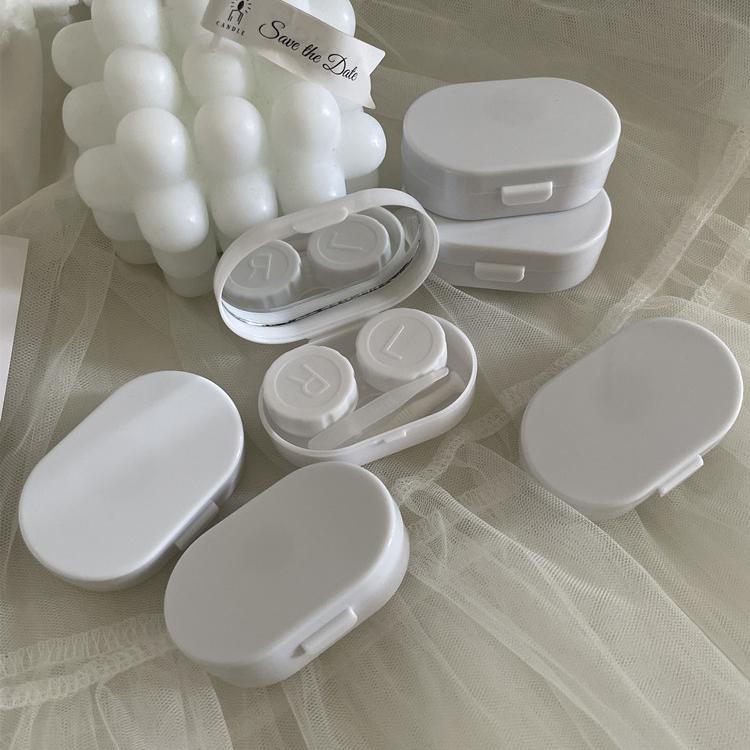 カラコンケース 4個セット コンタクトケース ミラー付 コンタクト