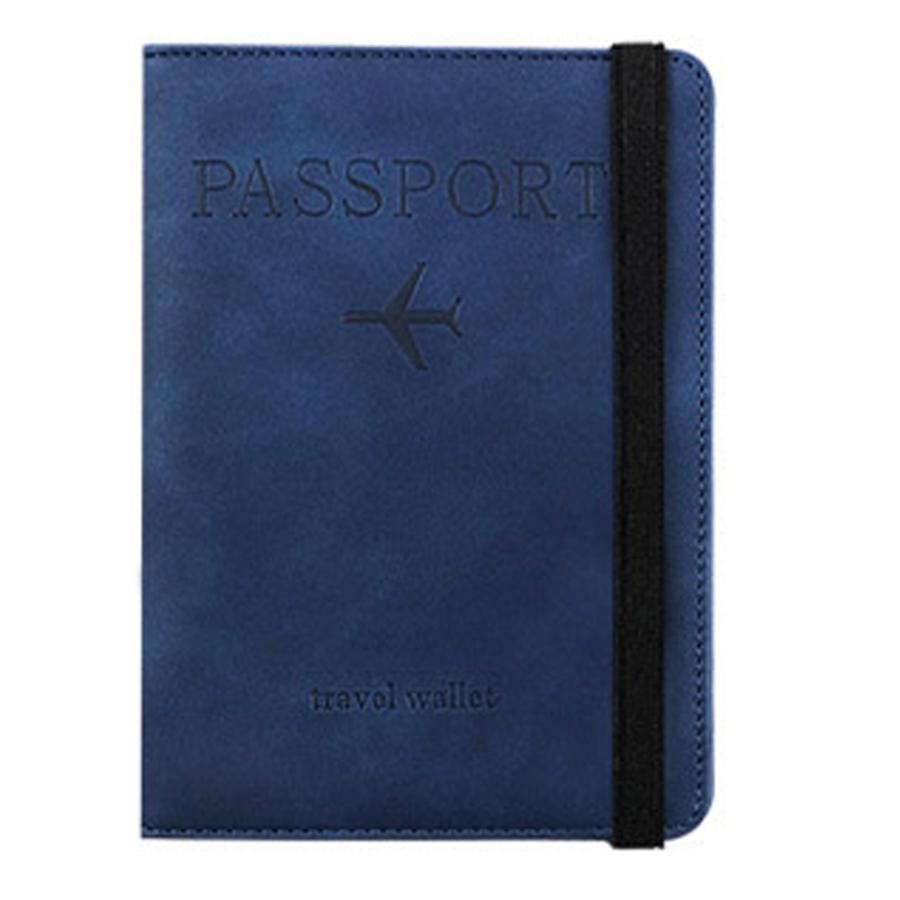 パスポートケース スキミング防止 PUレザー カード入れ カードケース パスポートカバー マルチケース 航空券入れ 海外旅行 出張 トラベルウォレット PUPC71G｜funlife｜03